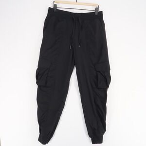 Lululemon Dance Studio Cargo Joggers Womens M Black High Rise Drawstring